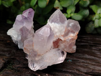 Natural Jacaranda Amethyst Single Quartz Crystal x 24 From Mumbwa, Zambia - Toprock Gemstones and Minerals