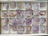 Natural Jacaranda Amethyst Single Quartz Crystal x 24 From Mumbwa, Zambia - Toprock Gemstones and Minerals