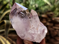 Natural Jacaranda Amethyst Single Quartz Crystal x 24 From Mumbwa, Zambia - Toprock Gemstones and Minerals