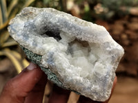 Natural Blue Lace Agate Geode Specimens x 12 From Nsanje, Malawi - Toprock Gemstones and Minerals