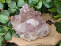 Natural Jacaranda Amethyst Quartz Cluster x 3 From Mumbwa, Zambia - Toprock Gemstones and Minerals