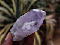Natural Jacaranda Amethyst Single Quartz Crystals x 35 From Mumbwa, Zambia - Toprock Gemstones and Minerals