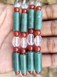 Polished Mixed Stone Bead Necklaces - Sold Per Item - From South Africa - Toprock Gemstones and Minerals