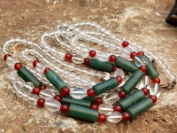 Polished Mixed Stone Bead Necklaces - Sold Per Item - From South Africa - Toprock Gemstones and Minerals