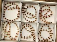 Polished Mixed Stone Bead Necklaces - Sold Per Item - From China - Toprock Gemstones and Minerals