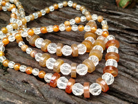 Polished Mixed Stone Bead Necklaces - Sold Per Item - From China - Toprock Gemstones and Minerals