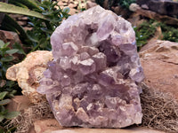 Natural Jacaranda Amethyst Quartz Cluster x 1 From Mumbwa, Zambia - Toprock Gemstones and Minerals
