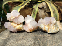 Natural Amethyst Spirit Quartz Clusters x 6 From Boekenhouthoek, South Africa - Toprock Gemstones and Minerals