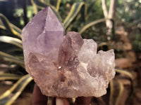 Natural Jacaranda Amethyst Quartz Clusters x 4 From Mumbwa, Zambia - Toprock Gemstones and Minerals