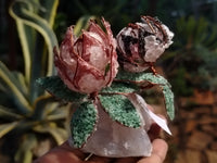 Hand Made Gemstone Protea Flower Trees x 3 From South Africa - Toprock Gemstones and Minerals