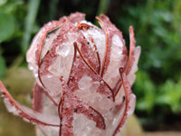 Hand Made Gemstone Protea Flower Trees x 3 From South Africa - Toprock Gemstones and Minerals