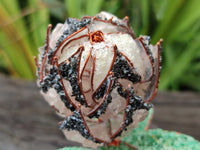 Hand Made Gemstone Protea Flower Trees x 3 From South Africa - Toprock Gemstones and Minerals