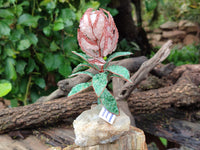 Hand Made Gemstone Protea Flower Trees x 3 From South Africa - Toprock Gemstones and Minerals