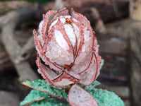 Hand Made Gemstone Protea Flower Trees x 3 From South Africa - Toprock Gemstones and Minerals