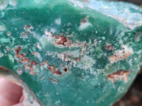 Polished Emerald Mtorolite Free Forms x 2 From Zimbabwe - Toprock Gemstones and Minerals