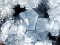 Natural Celestite Geode Specimens x 1 From Sakoany, Madagascar - Toprock Gemstones and Minerals