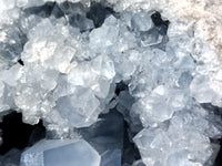 Natural Celestite Geode Specimens x 1 From Sakoany, Madagascar - Toprock Gemstones and Minerals