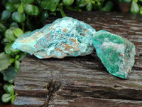 Natural Shattuckite with Chrysocolla and Malachite Cobbed Specimens x 16 From Kaokoveld, Namibia - Toprock Gemstones and Minerals