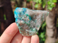 Natural Shattuckite with Chrysocolla and Malachite Cobbed Specimens x 16 From Kaokoveld, Namibia - Toprock Gemstones and Minerals