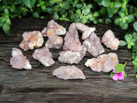 Natural Dark Amethyst Spirit Quartz Clusters x 12 From Boekenhouthoek, South Africa - Toprock Gemstones and Minerals