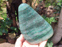Polished Fuchsite Standing Free Forms x 1 From Madagascar - Toprock Gemstones and Minerals