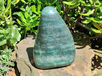 Polished Fuchsite Standing Free Forms x 1 From Madagascar - Toprock Gemstones and Minerals
