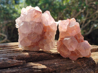 Natural Dark Amethyst Spirit Quartz Clusters x 6 From Boekenhouthoek, South Africa - Toprock Gemstones and Minerals
