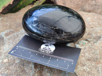 Polished Black Tourmaline Free Form x 4 From Madagascar - Toprock Gemstones and Minerals