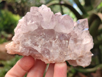 Natural Jacaranda Amethyst Quartz Clusters x 4 From Mumbwa, Zambia - Toprock Gemstones and Minerals