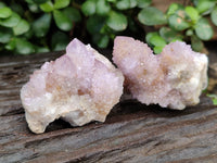 Natural Amethyst Spirit Quartz Crystals x 12 From Boekenhouthoek, South Africa - Toprock Gemstones and Minerals