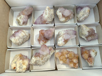 Natural Amethyst Spirit Quartz Crystals x 12 From Boekenhouthoek, South Africa - Toprock Gemstones and Minerals