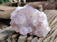 Natural Dark Amethyst Spirit Quartz Clusters x 6 From Boekenhouthoek, South Africa - Toprock Gemstones and Minerals