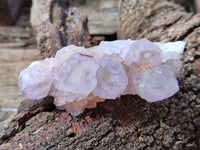Natural Dark Amethyst Spirit Quartz Clusters x 6 From Boekenhouthoek, South Africa - Toprock Gemstones and Minerals