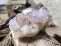 Natural Dark Amethyst Spirit Quartz Clusters x 6 From Boekenhouthoek, South Africa - Toprock Gemstones and Minerals