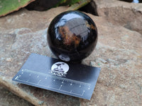 Polished Iolite Sphere's x 3 From Ambatofinandrahana, Madagascar - Toprock Gemstones and Minerals