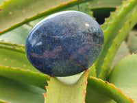 Polished Lazulite Hearts x 24 From Madagascar - Toprock Gemstones and Minerals
