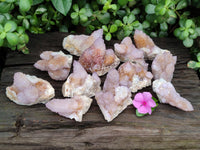 Natural Ametrine Spirit Quartz Clusters x 12 From Boekenhouthoek, South Africa - Toprock Gemstones and Minerals