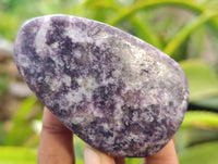 Polished Lepidolite Free Forms x 6 From Zimbabwe - Toprock Gemstones and Minerals