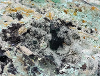 Natural Drusy Coated Chrysocolla Specimens x 12 From Likasi, Congo - Toprock Gemstones and Minerals