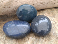 Polished Lazulite Free Forms x 6 From Madagascar - Toprock Gemstones and Minerals