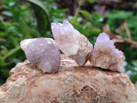 Natural Amethyst Spirit Quartz Clusters x 35 From Boekenhouthoek, South Africa - Toprock Gemstones and Minerals