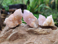 Natural Amethyst Spirit Quartz Clusters x 35 From Boekenhouthoek, South Africa - Toprock Gemstones and Minerals