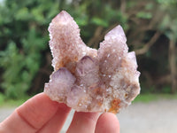 Natural Dark Amethyst Spirit Quartz Clusters x 12 From Boekenhouthoek, South Africa - Toprock Gemstones and Minerals