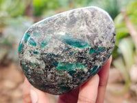 Polished Emerald Mica In Matrix Free Forms x 6 From Mutoko, Zimbabwe - Toprock Gemstones and Minerals