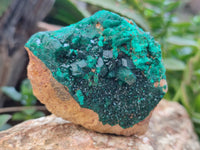 Natural Rare Dioptase and Malachite Specimens x 4 From Likasi, Congo - Toprock Gemstones and Minerals