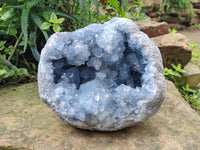 Natural Large Celestite Geode Specimens x 1 From Sakoany, Madagascar - Toprock Gemstones and Minerals