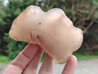 Polished On One Side River Agate Nodules x 12 From Zimbabwe - Toprock Gemstones and Minerals