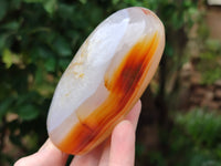 Polished Mixed Agate Standing Free Forms x 6 From Madagascar - Toprock Gemstones and Minerals