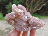 Natural Dark Amethyst Spirit Quartz Clusters x 4 From Boekenhouthoek, South Africa - Toprock Gemstones and Minerals