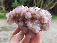 Natural Dark Amethyst Spirit Quartz Clusters x 4 From Boekenhouthoek, South Africa - Toprock Gemstones and Minerals